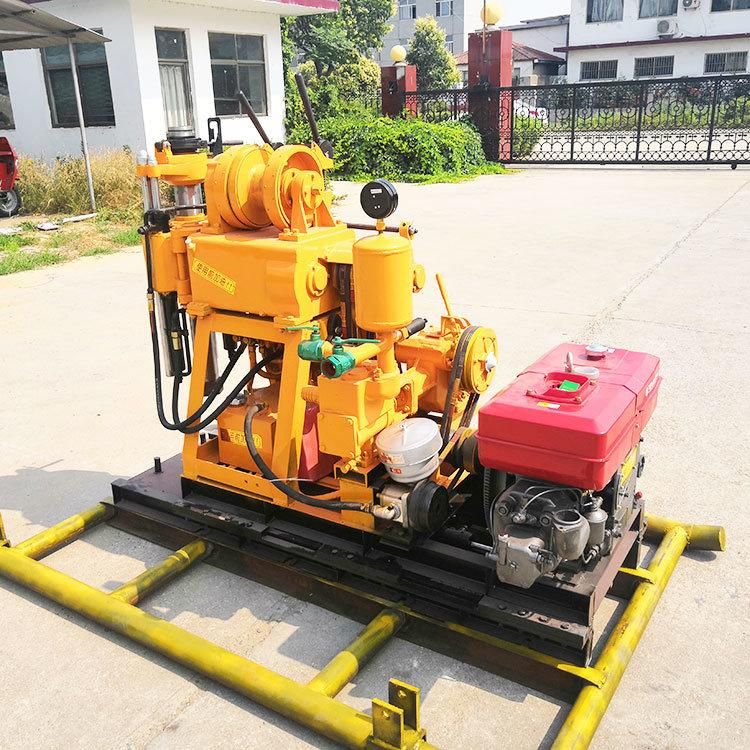 Durable 100m Deep Rock Borehole Soil Underground Water Well Drilling Rig Machine for Sale
