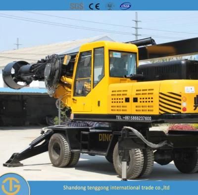 Micro Pile Rotary Oil Surface Mini Piling Machine Head Hydraulic Drilling Rig