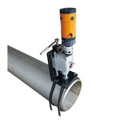 Simple Operation OD Pipe Opening Hole Machine