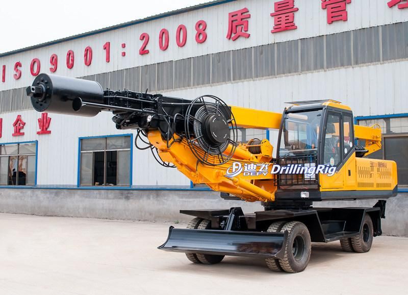 2022 Hot Sale Small Rotary Drilling Rig Mobile Pile Driving Machine