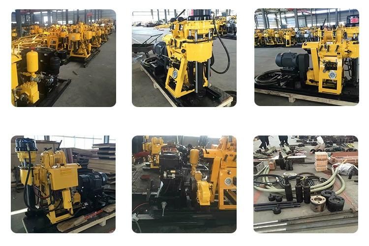 Hydraulic Portable Borehole Hard Rock Drilling Rig Machine