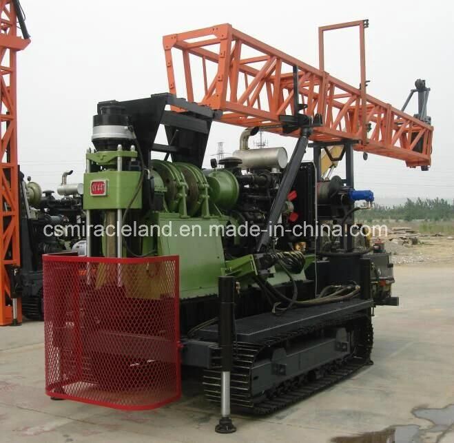 Crawler Mounted Rotary Drill Rig for Mining Exploration and Water Well Drilling