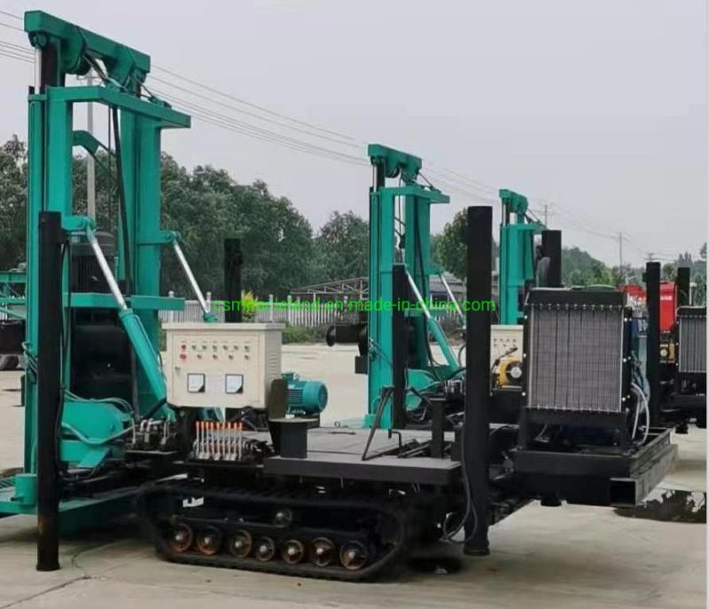 Crawler Mounted Large Diameter Reverse Circulation Borehole Rotary Water Well Drilling Rig (RCW-100)