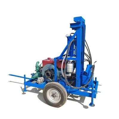 130m-150m Diesel Borehole Drilling Machine Well Rock Drill Rig with Cheap Price