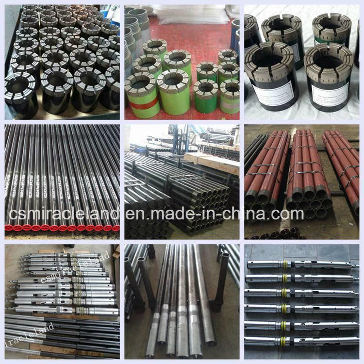 Hydraulic Mining Exploration Wireline Coring Drilling Rig with Both Vertical and Inclined Drill Tower