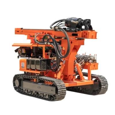 Hot Sale Solar Screwing Piling Driving Machine