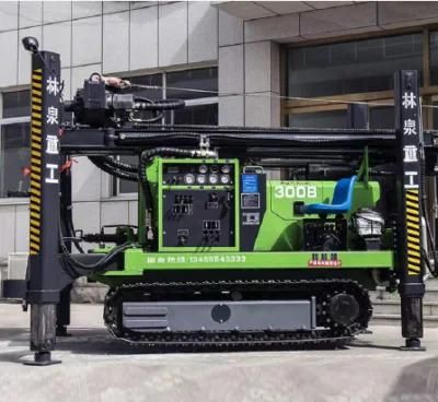 300m Deep Portable Hydraulic Water Well Drilling Rig for Sale