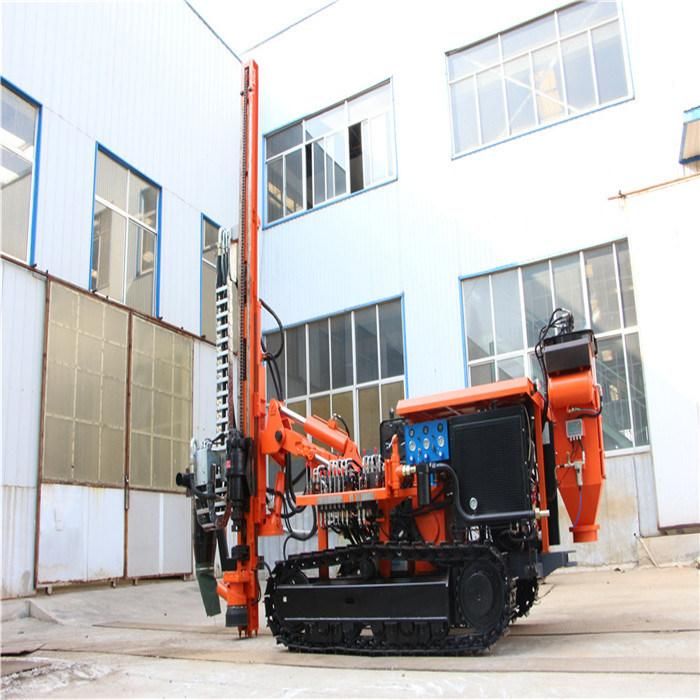 Hot Selling Mining Hydraulic DTH Hammer Blast Hole Portable Rock Drilling Rig